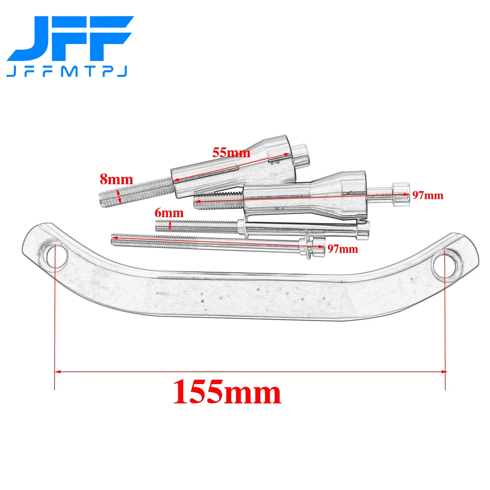 Motorcycle CNC Rear Passenger Grab Rail Handle 158mm For KTM SX SXF XC XCF EXC EXCF XCW 125 150 250 300 350 400-500 2019-2023