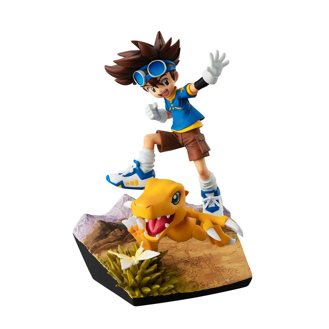 Brand New Genuine MH Digimon Adventure Yagami Taichi Agumon 20th Anniversary Action Anime Figures In Stock