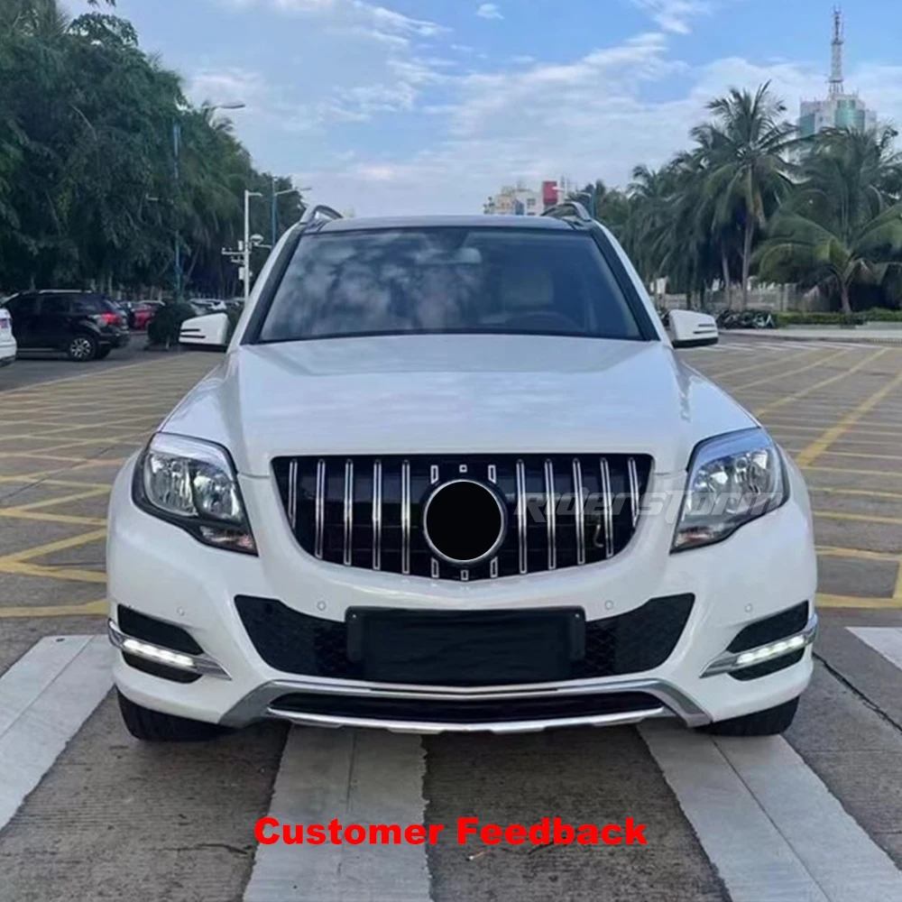 2013 2014 2015 For GLK X204 GT Grille Grill For Mercede X204 Grille SUV GLK250 GLK300 GLK350 X204 Mesh Gt grill