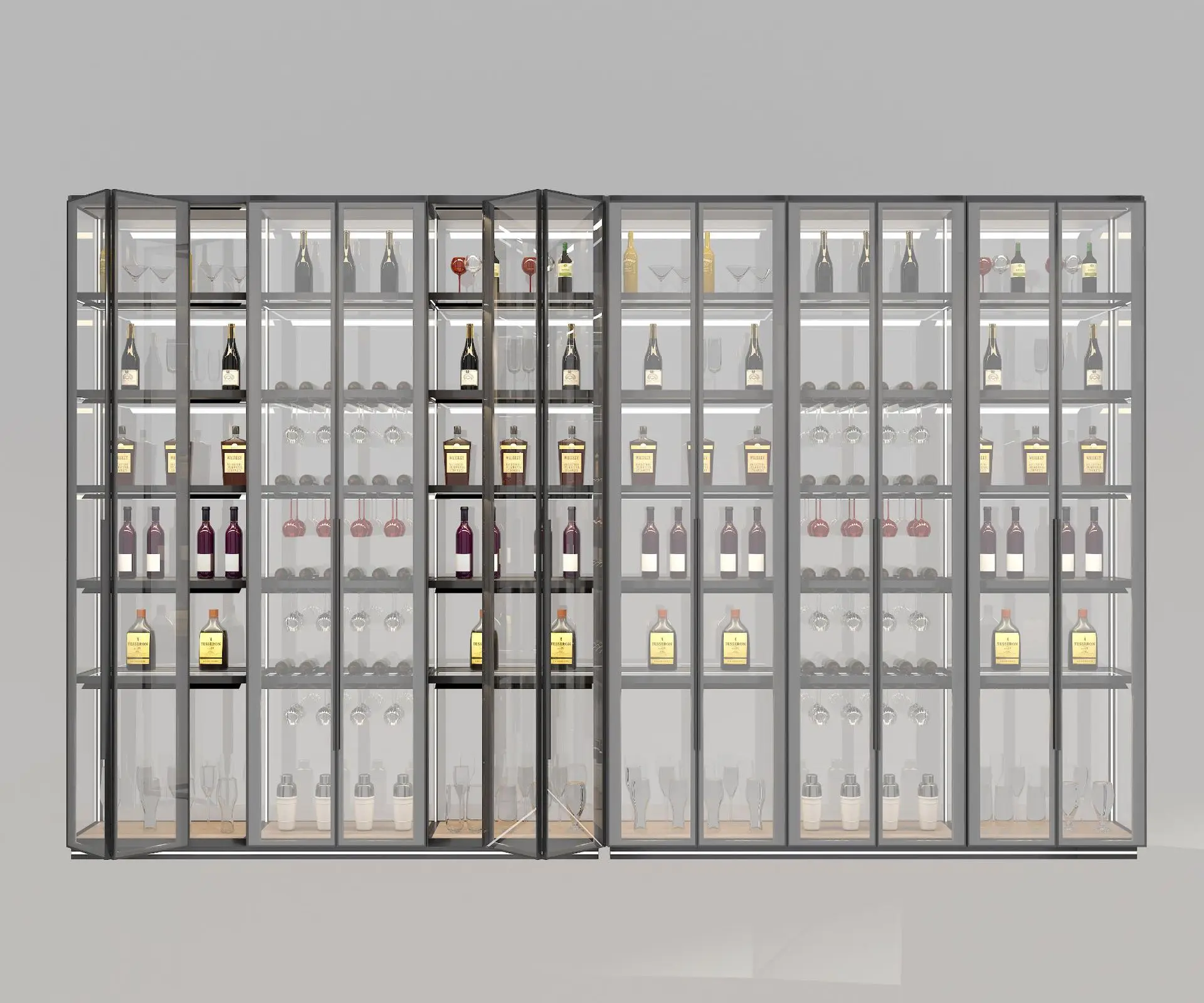

Living room, high-end, wine cabinet, Italian, minimalist, bar, hot pot restaurant, display rack, partition, screen