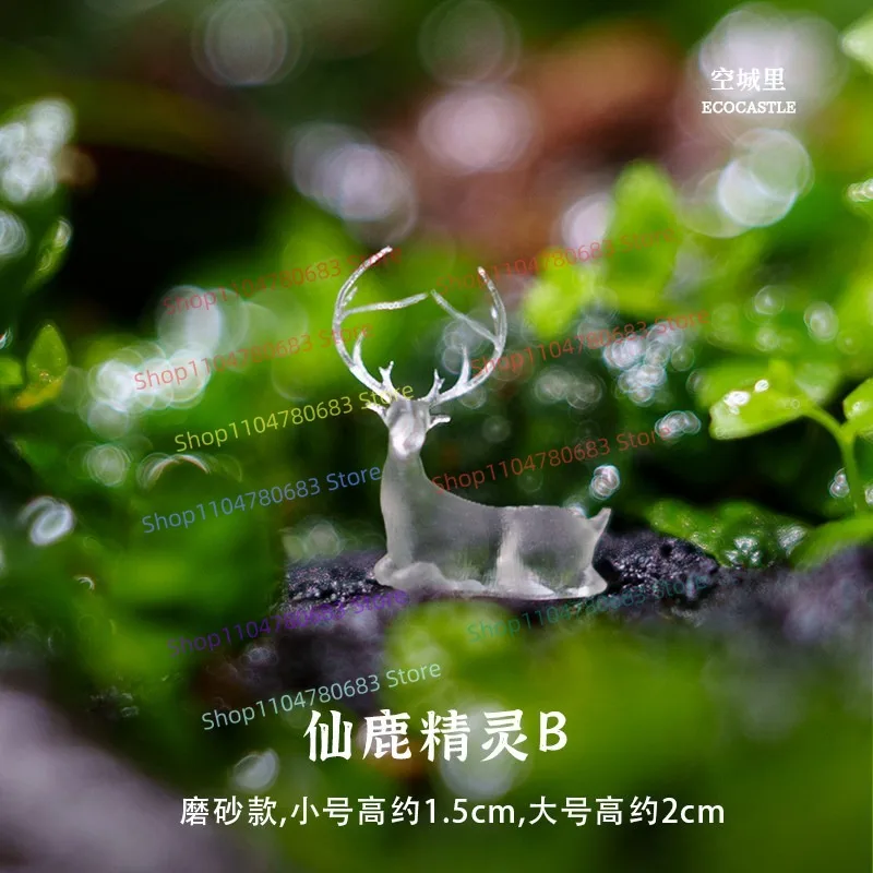 New MOC Mini Figure Scene Accessories Fairy Deer, Buildable Collectible Ornament Gift