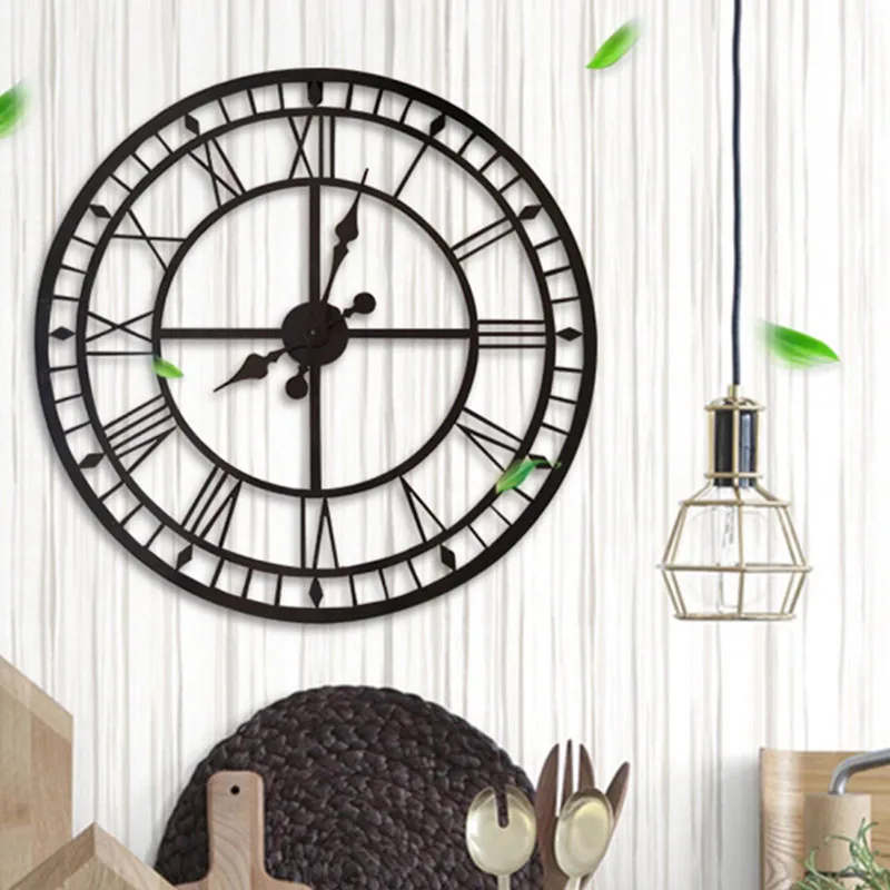 

Minimalist Fashion Wall Clocks Art Mural Large Luxury Digital Mechanism Cute Wall Watch Restaurant Reloj Pared Room Decorations