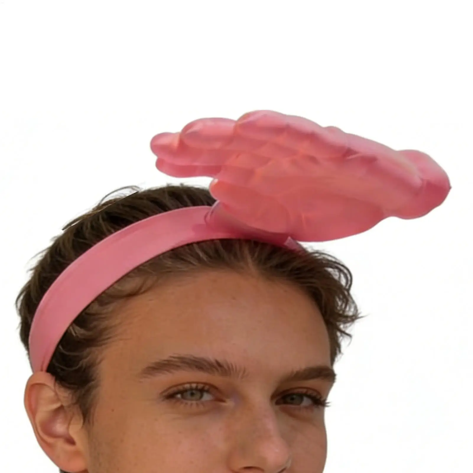 Funny 3D Printed Sun Hat Comfortable Lightweight Hand Shaped Novelty Visor Caps for Women Men Summer Outdoor Gift