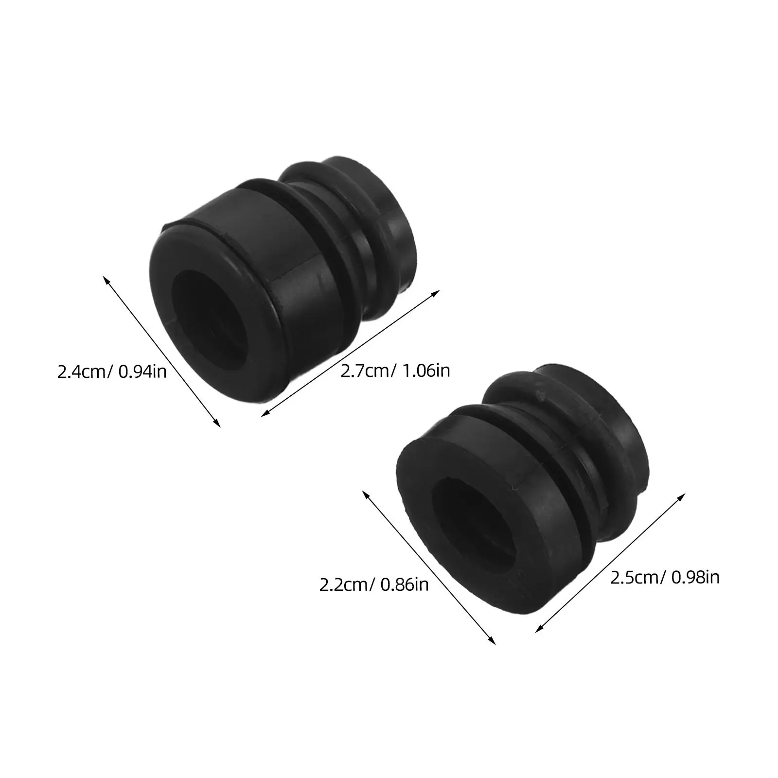 10Pcs Chainsaw Shock Absorbing Feet Anti Vibration Rubber Pads Heavy Duty Buffer Reduce Operator Fatigue Improve Comfort