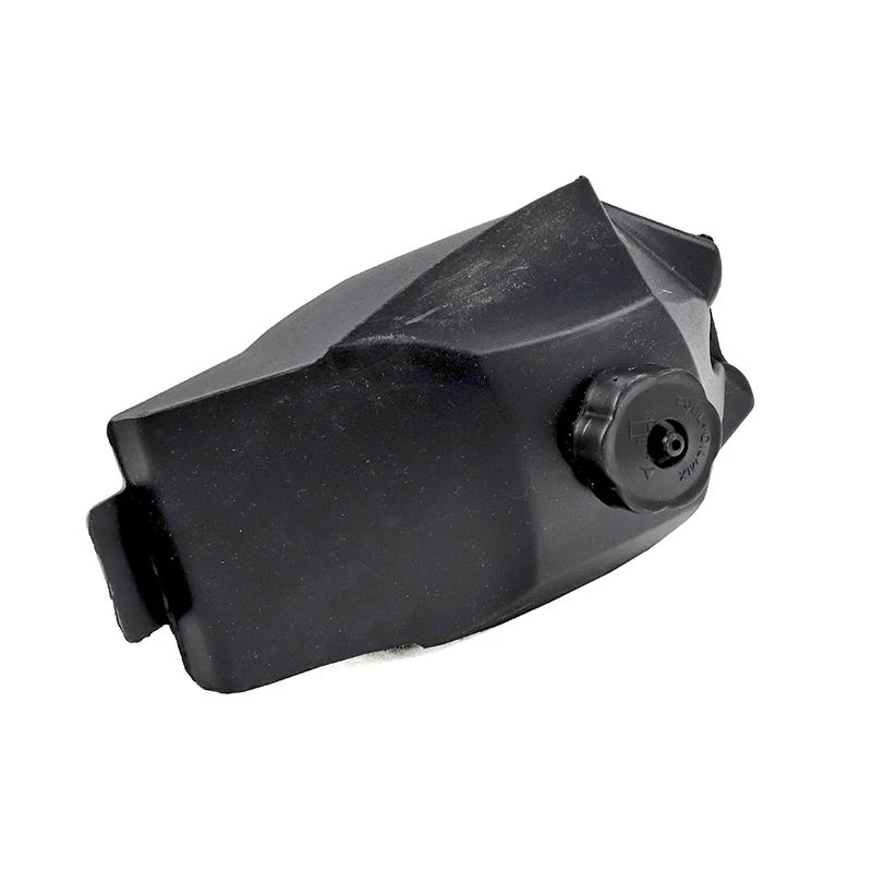Carburant précieux en plastique noir avec couvercle de bouchon, gaz, or, moto, 2 temps, 47cc, 49cc, Mini RL, façades, poche de vélo, Motocross