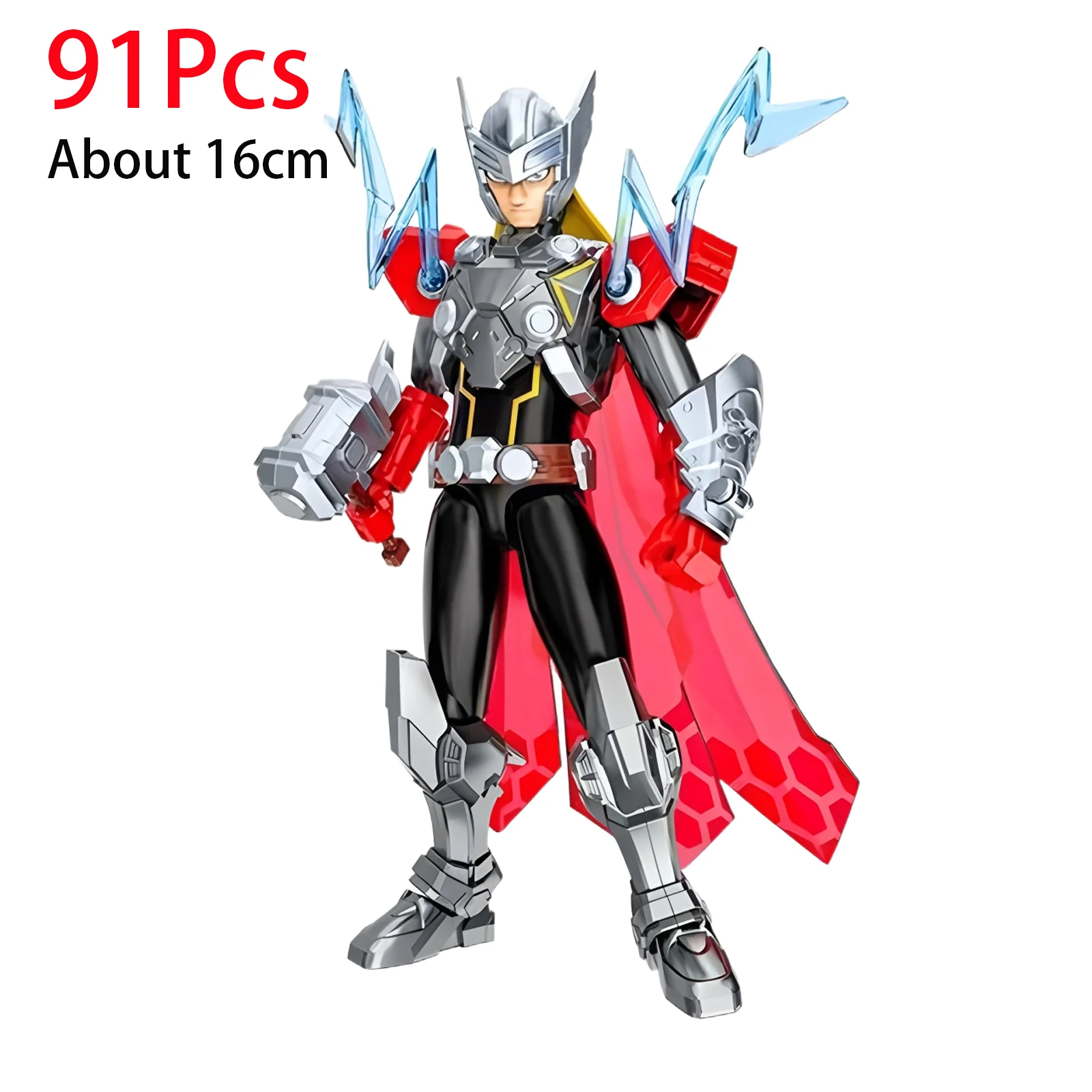 16 cm Marvel Legends Brick Deadpool Spider-Man bouwstenen, Iron Man cartoonfiguur bouwstenen, speelgoed voor kinderen, cadeau