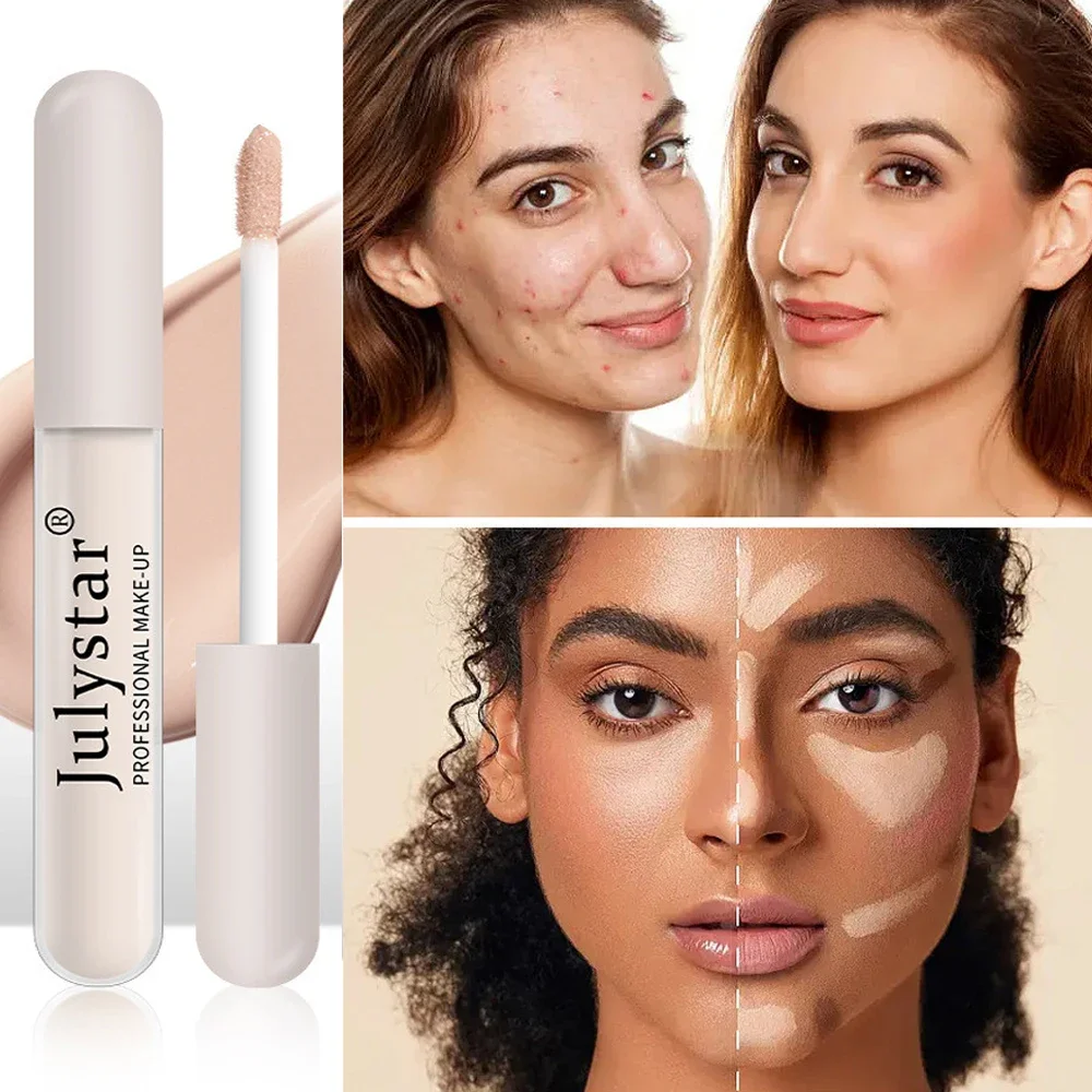 Eyes Face Concealer Liquid Cover occhiaie Acne Natural Face Makeup Waterproof Lasting Sliky Base Foundation Cream Cosmetics