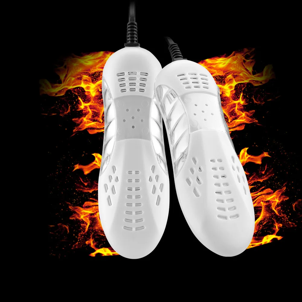 EU/US Plug Race Car Shape Light Shoe Dryer Foot Protector Boot Odor Deodorant Dehumidify Device Household Shoes Drier Heater
