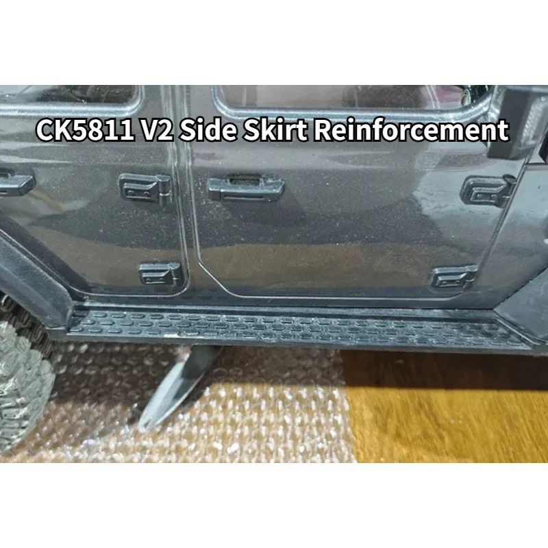 side-skirts-reinforcement-upgrade-parts-for-ck5811-v2-1-7-rc-crawler-body-no-drill-bolt-on-scale-accessories-for-rock-crawler