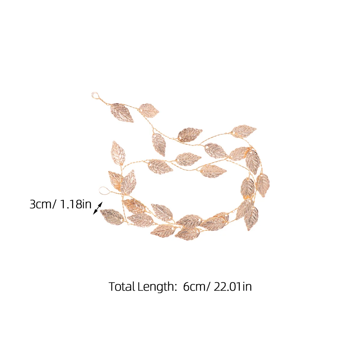 2 قطعة طوق الشعر أوراق ذهبية أنيقة عقال العروس حك الزفاف غطاء الرأس الفاخرة حفلة موسيقية النساء أغطية الرأس إكسسوارات الشعر