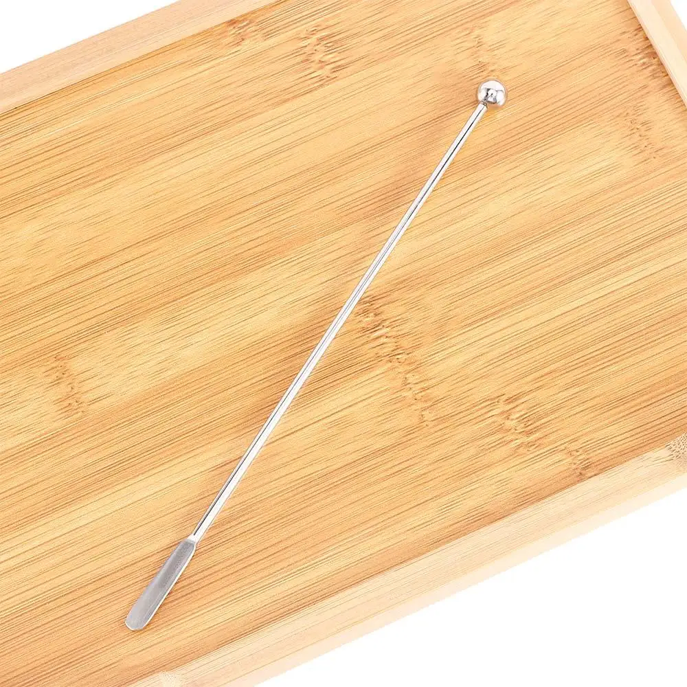 

Stainless Steel 19cm Drink Cocktail Bar tool for Wedding Party Bar Swizzle Stick Mixing Sticks Stirrers Cocktail Stirrers