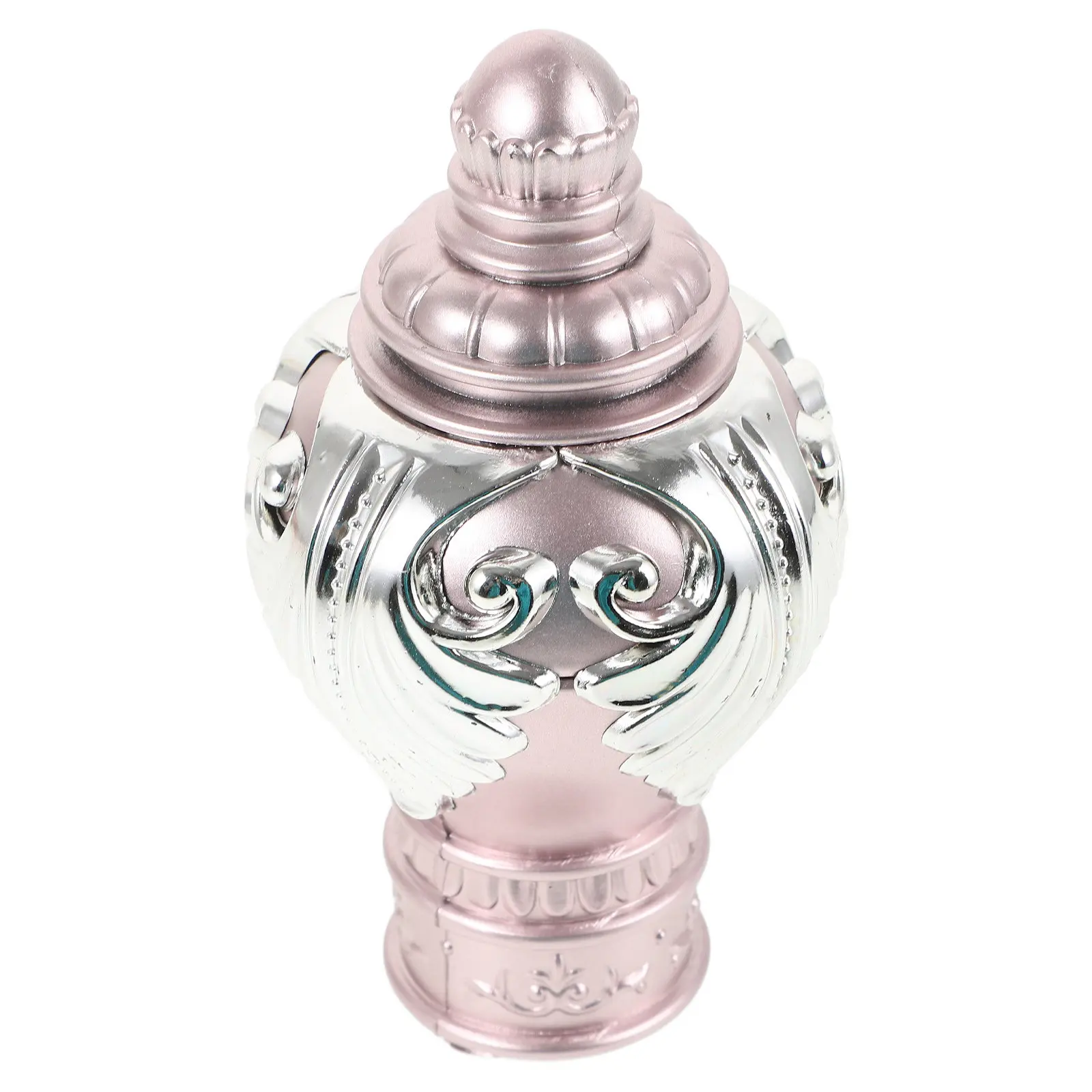 Decorative Curtain Rod Finials Stylish Curtain Rod Ends Cap Finial for Window Curtains Rods Home Decor Easy Install Strong