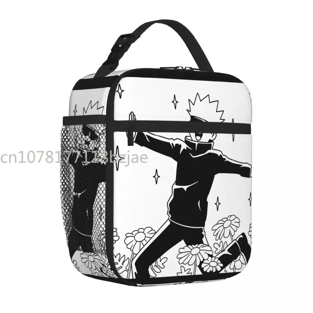 Jujutsu Kaisen Satoru Gojo I Ll Murder Lunch Tote Lunchbag Lunchbox Bag Thermal Lunch Bag