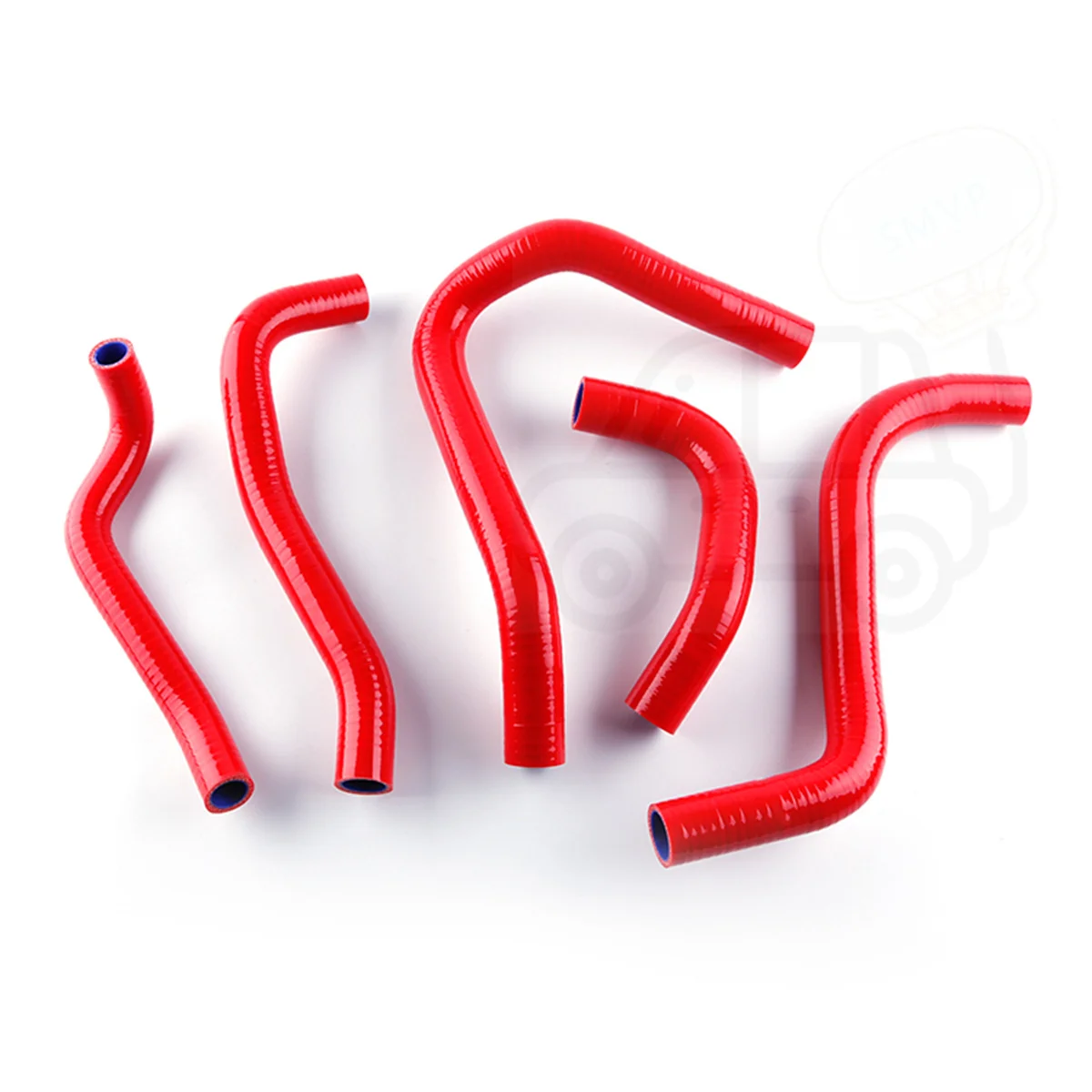 Silicone Radiator Coolant Hose For 2001 2002 2003 Honda CBR1100XX Super Blackbird 5PCS Replacement Parts Upper and Lower