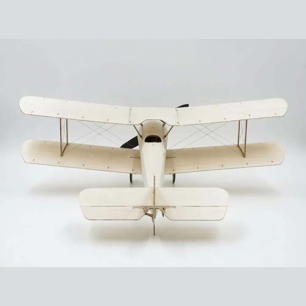 RC Plane Laser Cut Balsa Wood DIY Airplane biplane Sopwith Pup  Frame without Cover Wingspan 378mm Balsa Wood Model Building Kit