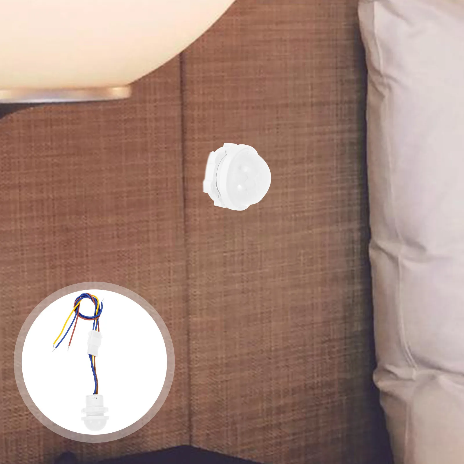 

Motion Sensor Light Switch Indoor Plastic Human Body Sensor Automatic Light Saving Reliable Switch for Home