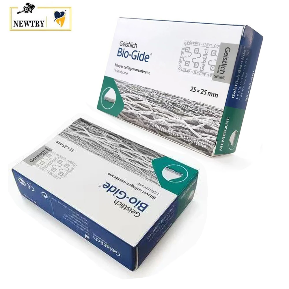 

Geistlich Bio Dental Bone Graft Filling Materials Absorbable Spongious Bone Powder Substitute Collagen GBR Biological Membrane