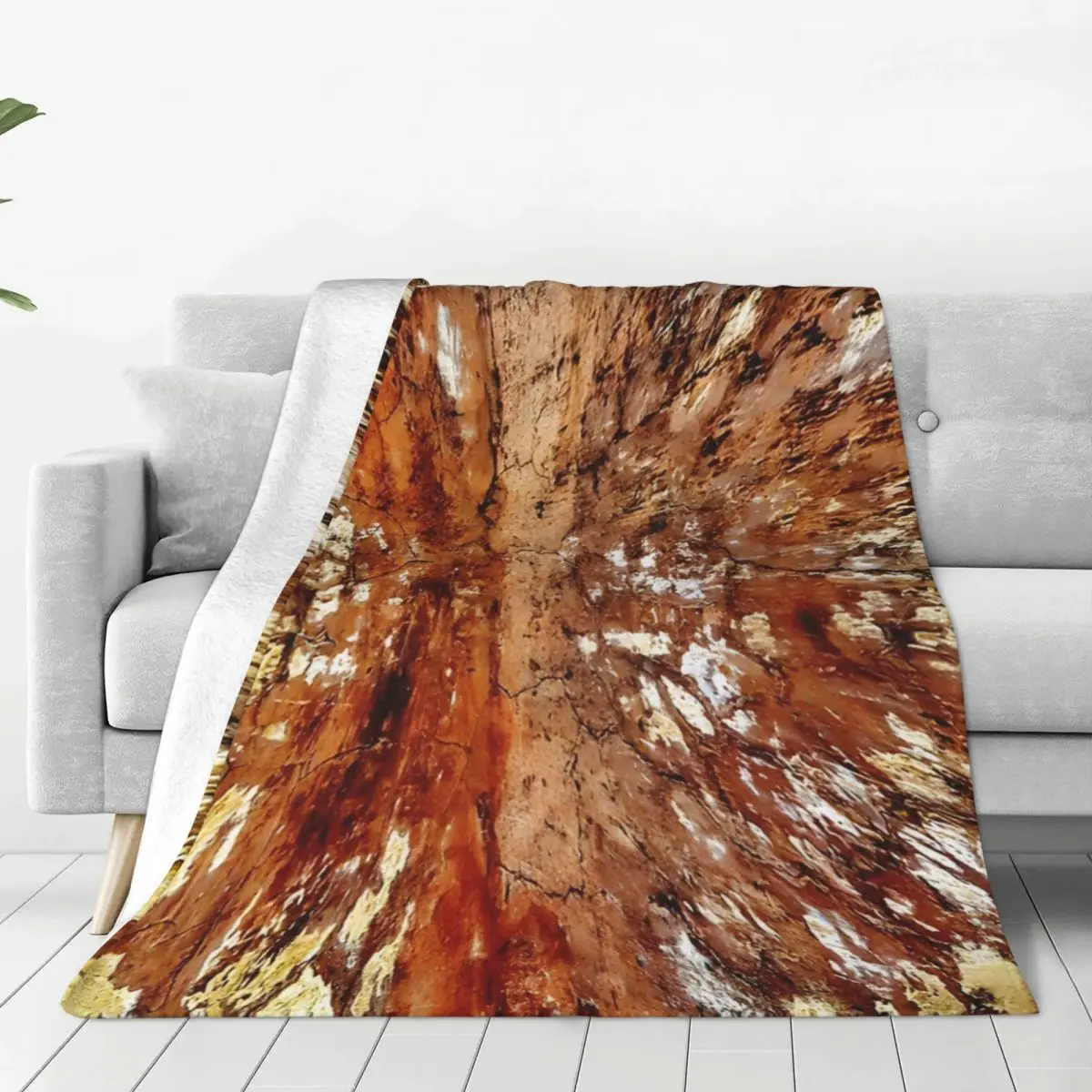 

Abstract Walls Blanket Flange Textile Decor Portable Super Soft Throw Blankets for Home Office Plush Thin Quilt