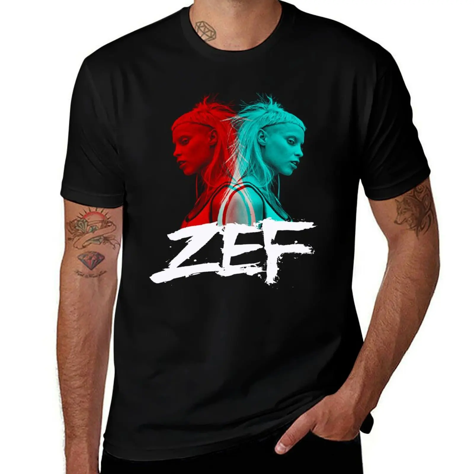 

ZEF Style South African Die Antwoord Rock Star Music T-Shirt t shirts cotton 100% t shirt man plain t shirt man luxury T-Shirt