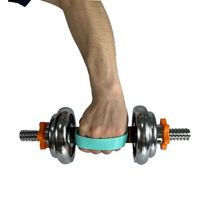 1 Pair Non-slip Fitness Palm Protect Pads Soft Thicken Weightlifting Hand Protect Pads Wear-resistant Durable Gym Power Gloves