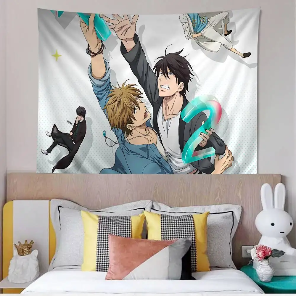 Dakaretai Otoko Odosarete Imasu Anime Chart Tapestry Art Science Fiction Room Home Decor Cheap Hippie Wall Hanging