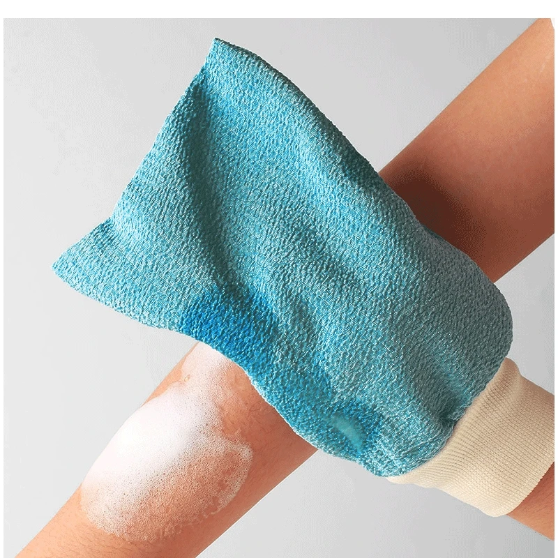 

Exfoliating Bath Gloves Body Scrub Gloves SPA Shower Mitt Body Wash Sponge Massager Towel Rub Dead Skin Remover Bathroom Tools