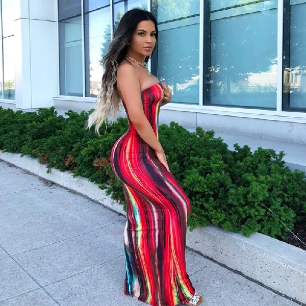 T-shirt décontracté pour femme en fibre d'acétate à motif tie-dye et rayures, taille mi-haute, manches longues, style estival