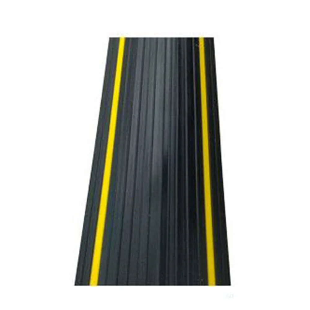 1pc Heavy Duty Floor Cable Protection Cover 1 Meter Length Floor Cable Cover Rubber Trunking 40mm 50mm Soft PVC Cable Protectors