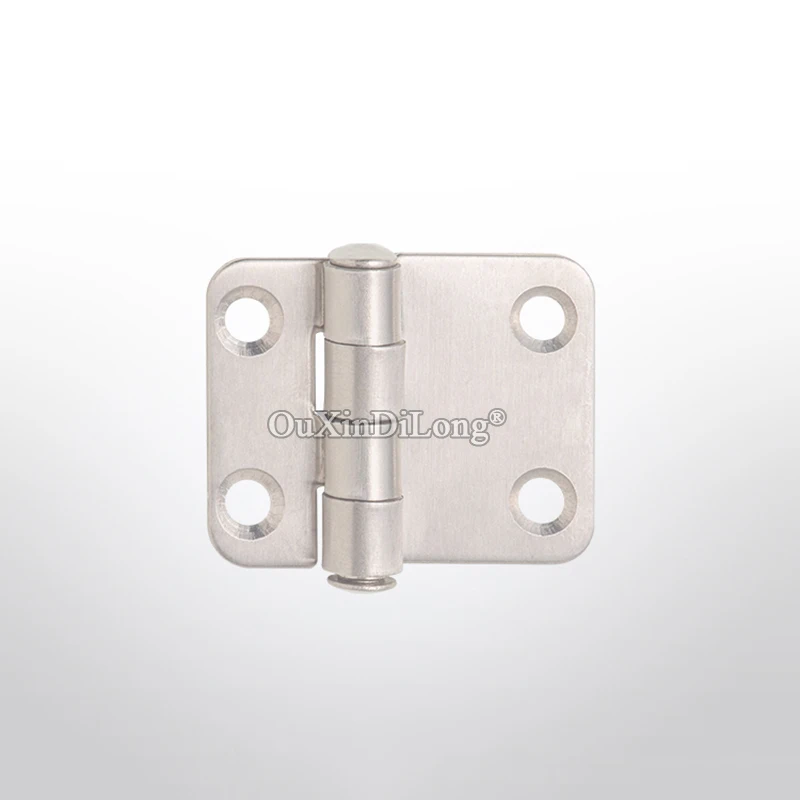 New 20PCS Stainless Steel Industrial Equipment Hinges Distribution Box Hinge Switch Electric Cabinet Door Hinge Brushed Finished