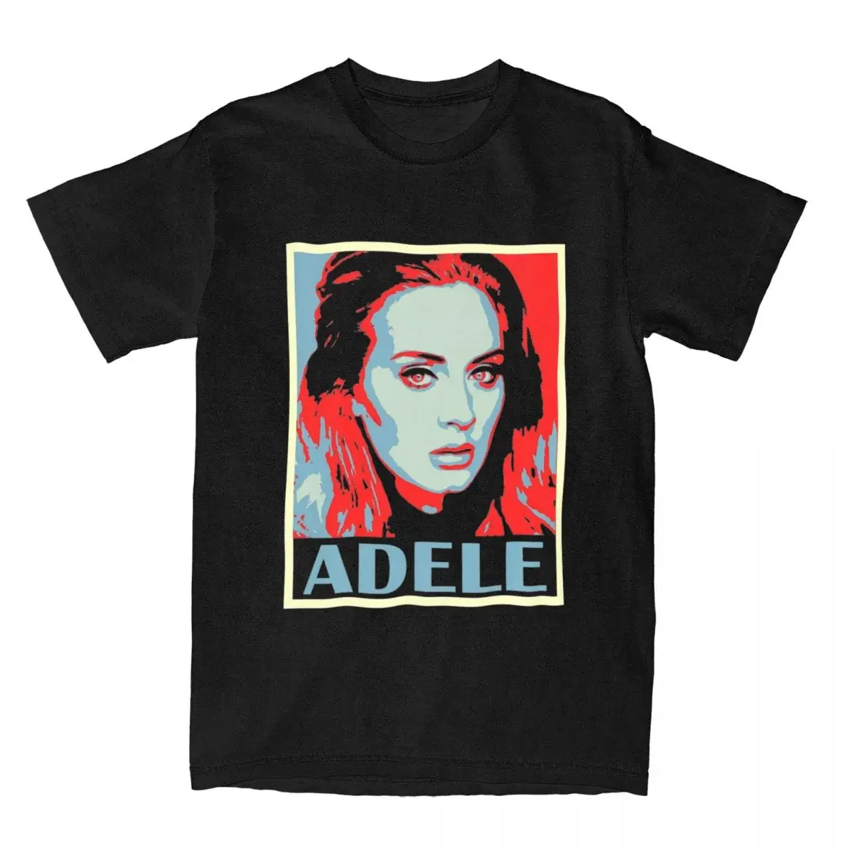 

Vintage Official Merchandise Of Adele T-shirts Men Crew Neck 100% Cotton T Shirts Short Sleeve Tees Gift Idea Clothes