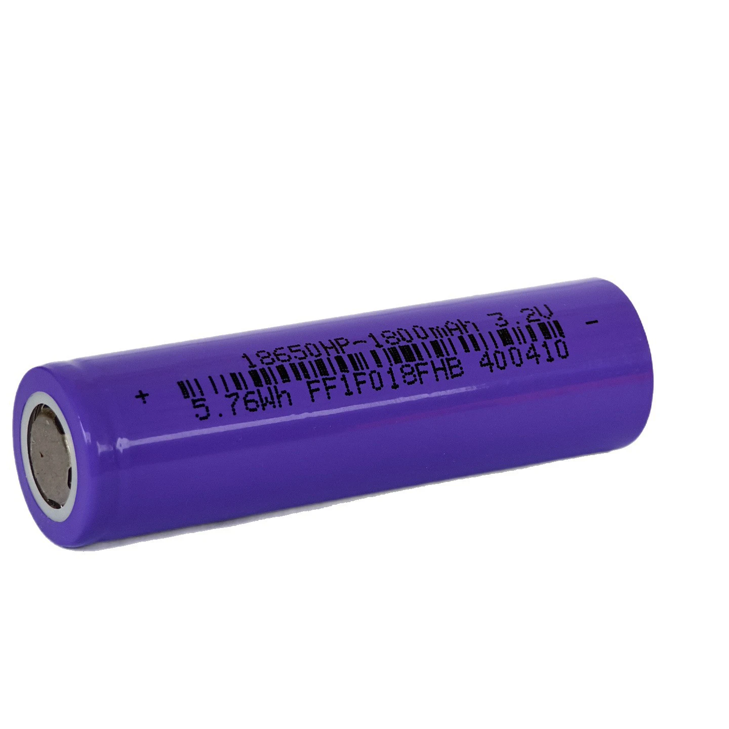 Victpower Grade A Real Capacity 18650 3.2V 1800mAh Lifepo4 3C 5.4A Discharge Rechargeable Cell for Electronic Bike FL ER 3C TC E
