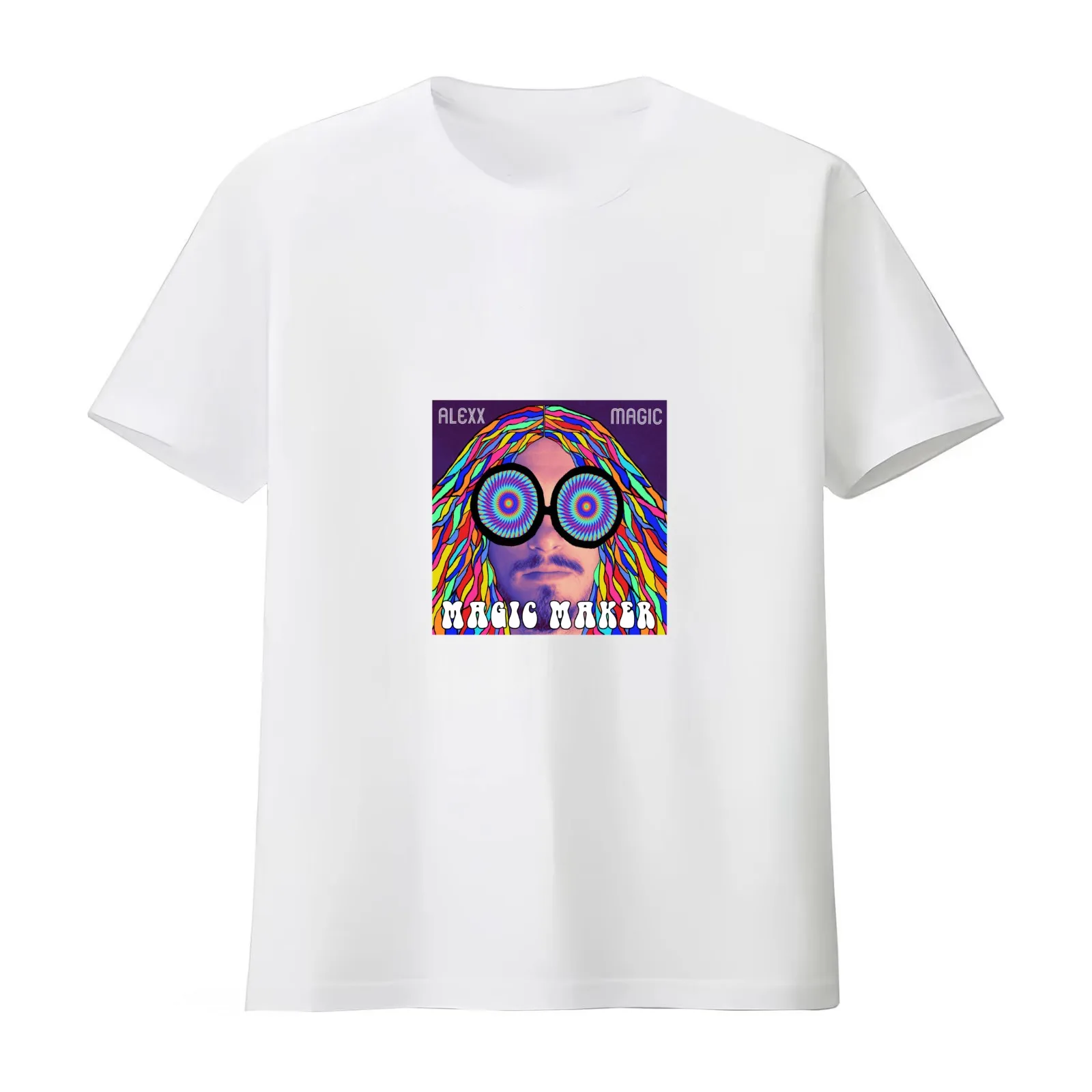 Magic Maker Album Cover T-Shirt Summer Casual Cotton Tee Oversized Streetwear Tops Vintage Graphic Print Unisex Men Women