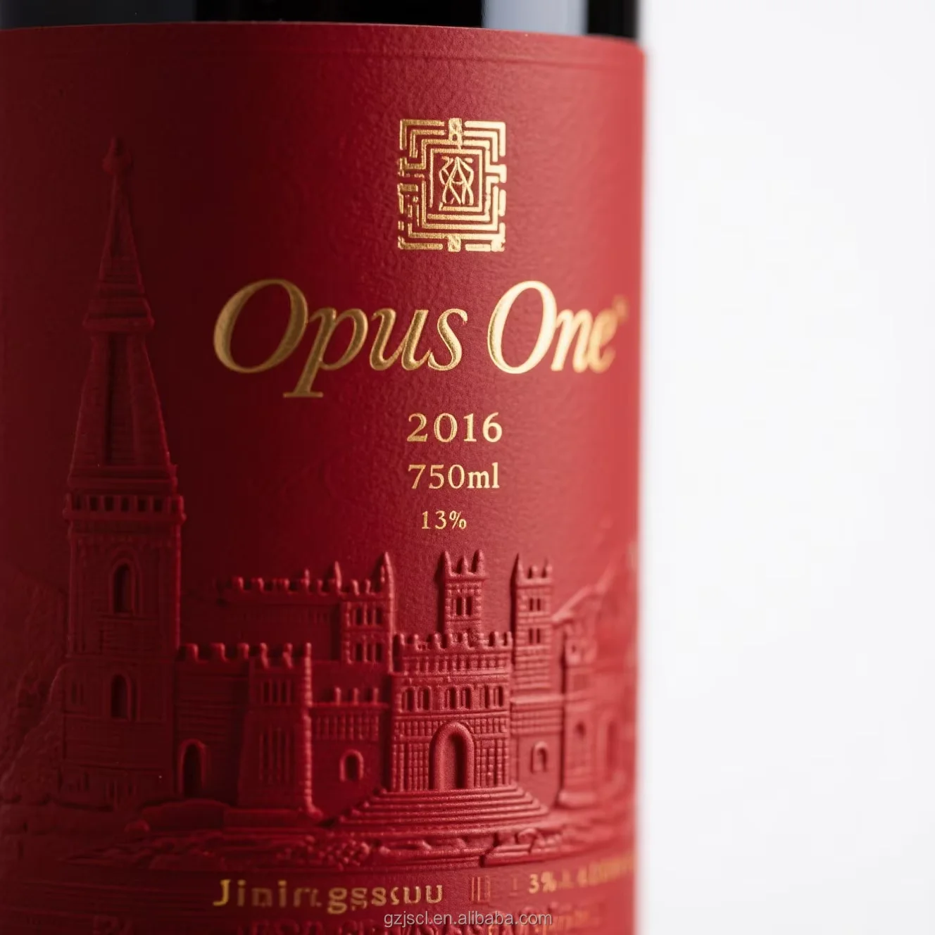 ملصقات النبيذ ذات الرقائق المغناطيسية الفاخرة |   ملصقات لاصقة مخصصة من ورق الجلد السويدي لمشروبات هدايا عيد الحب