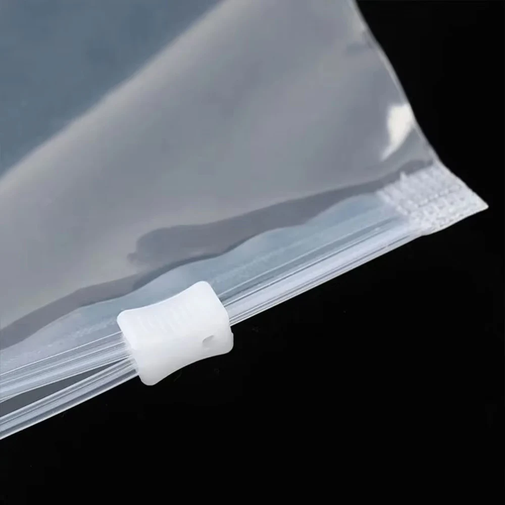10 Stück Reise-Aufbewahrungsbeutel, Kleidungsverpackungsbeutel, Kunststoff-Druckverschlussbeutel, wiederverwendbar, wasserdicht, wiederverschließbar, Kleidungs-Reißverschlussbeutel