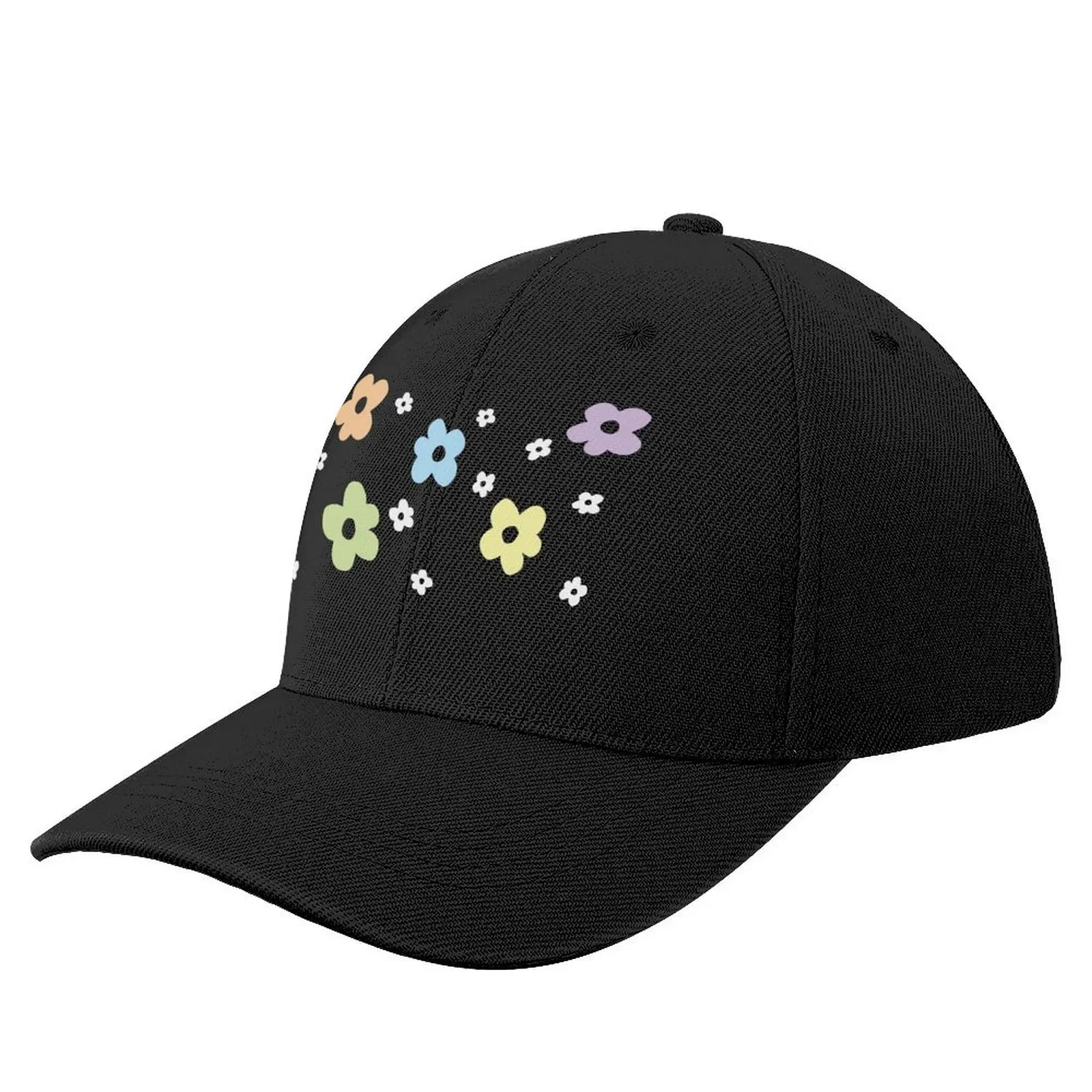 

Rainbow Flower Large Baseball Cap tea Hat New In Hat Hat Baseball Cap Caps For Men Women's