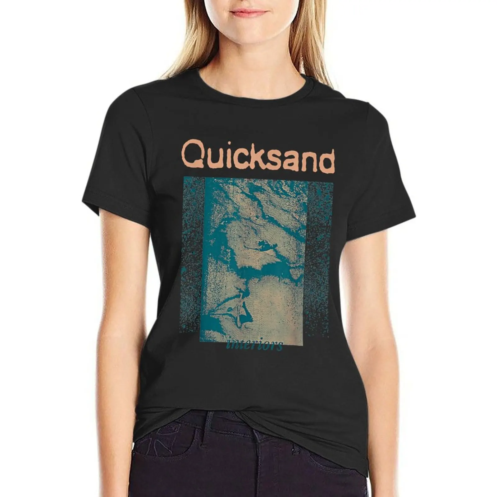 

Quicksand Interiors T-Shirt quick-drying heavyweights t-shirts for Women graphic tees funny