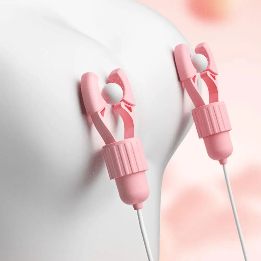 Nippelklemmen Vibrator Brustmassage Zunge Lecken Saugen Vibrierender Klitoris Stimulator Weiblicher Maturbator Erwachsenes Sexspielzeug Für Frauen