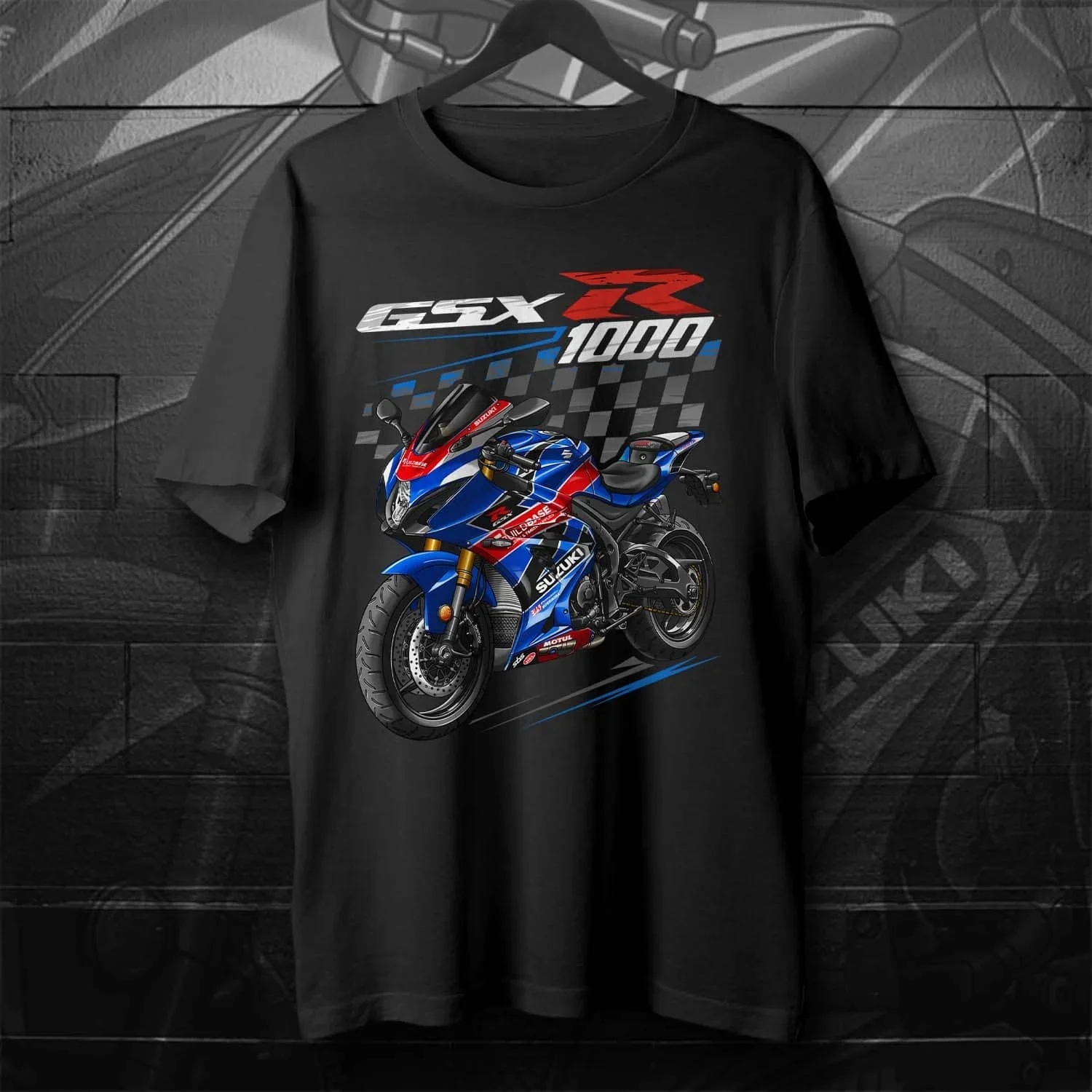 2017-2024 Models Japanese GSX-R 1000 Motorcycle T-Shirt 100% Cotton O-Neck Short Sleeve Summer Casual Mens T-shirt Streetwear