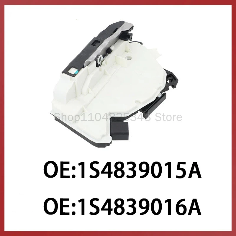 1S4839015A para Volkswagen Skoda, Actuador de Bloqueo de Puerta, Motor de Bloqueo, Ensamblaje de Bloqueo 1S4839016A
