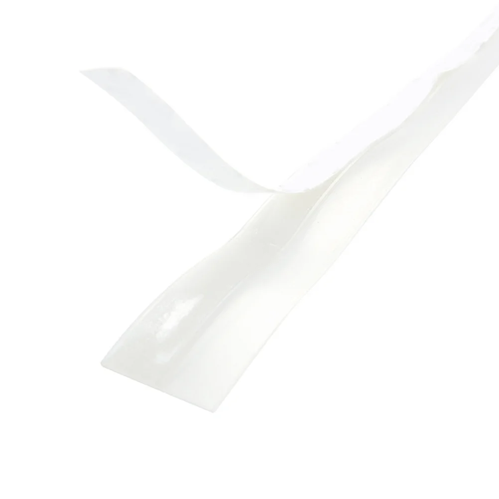 

1 Roll 5M 25Mm Translucent Silicone Sealing Strip Soundproof Waterproof Weatherproof Door Window Seal for Sliding Glass Doors