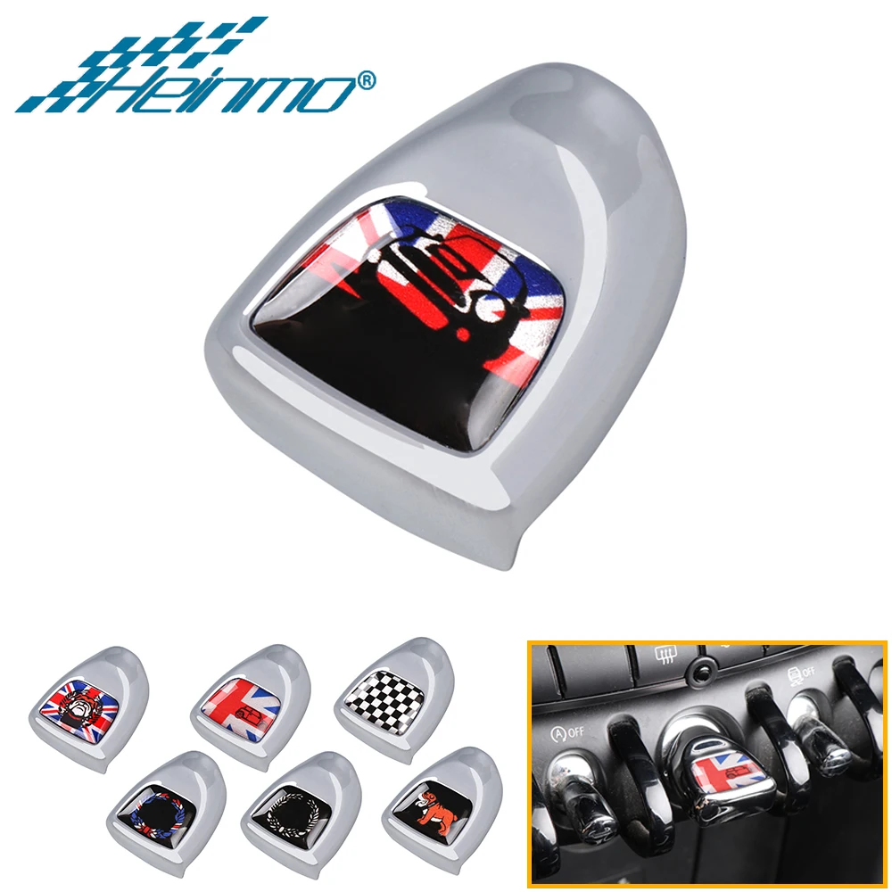 

Car One Start Click Stop Button Switch Cover Stickers For Mini Cooper F54 F55 F56 F57 F60 Interior Case Decoration Accessories