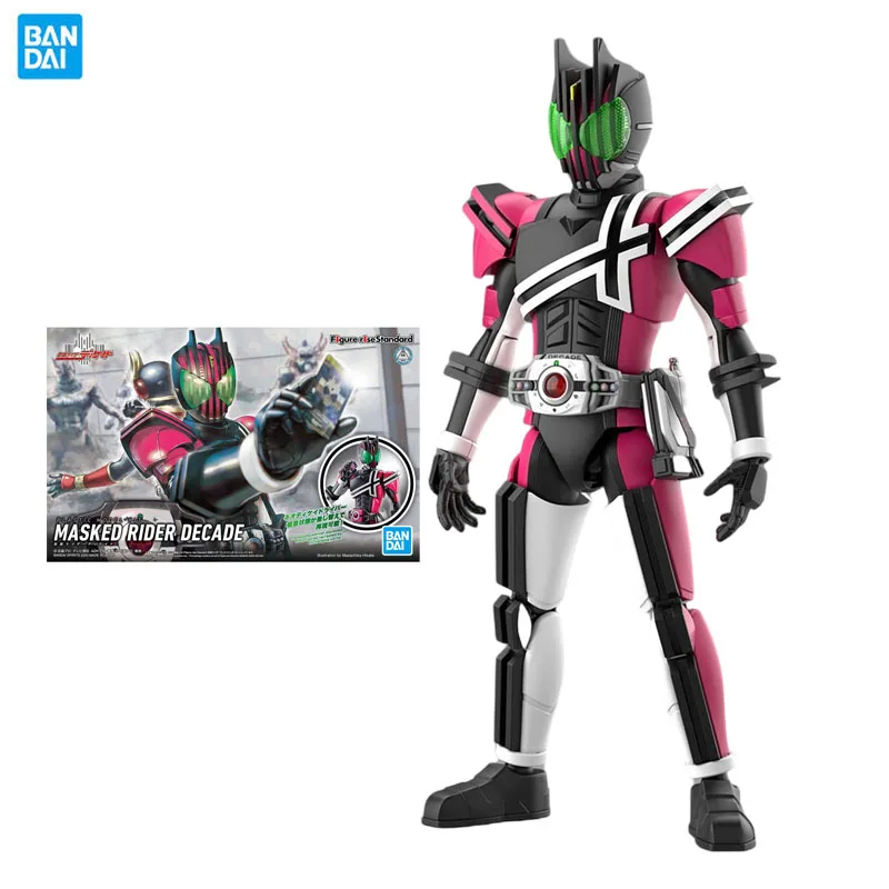 

Bandai Original Kamen Rider Model Garage Kit Figure-rise 1/8 Standard Masked Rider Decade Anime Action Figure Assembly Model Toy