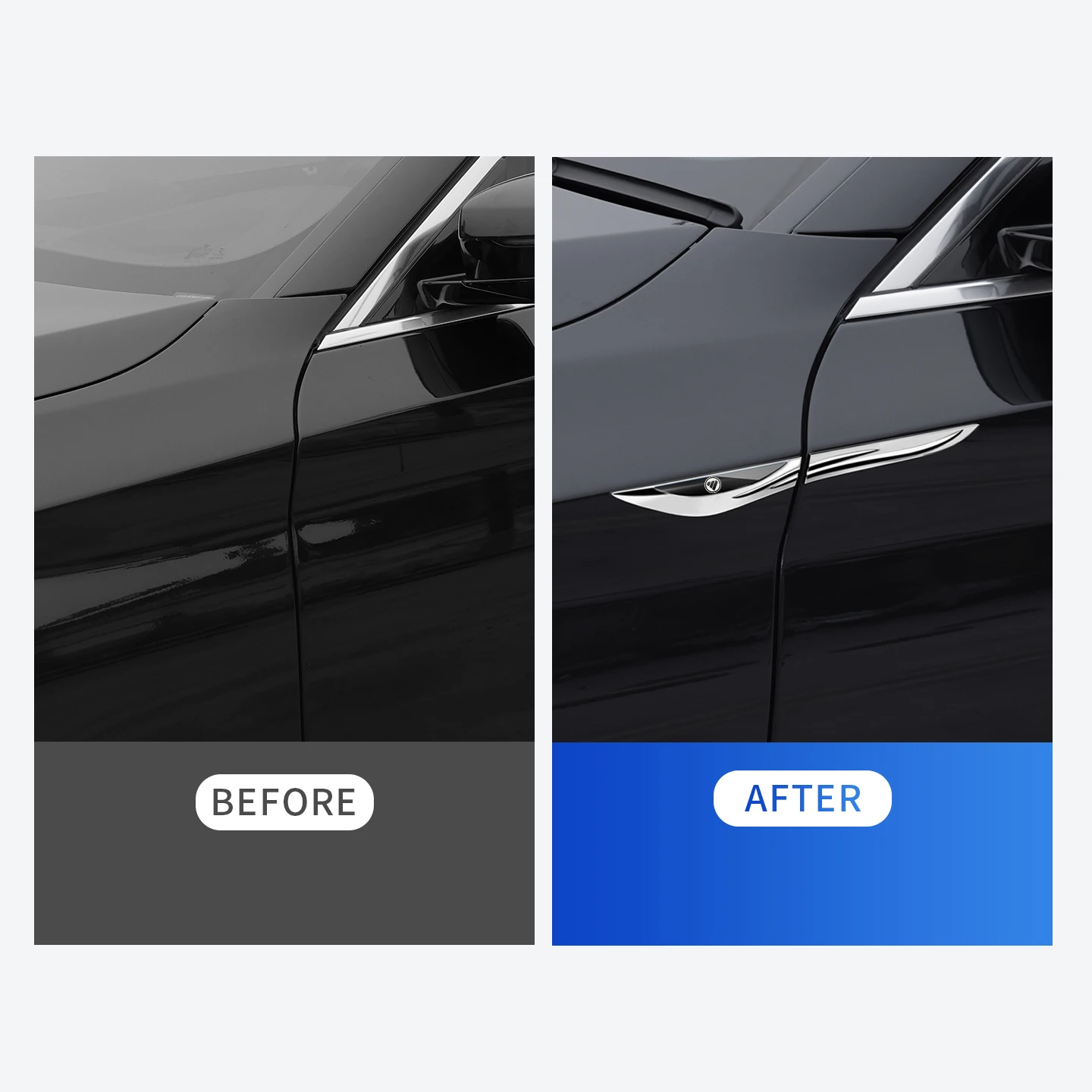 Car Styling Door Fender Side Blade Badge Body Logo Sticker For Foton Tunland G7 G9 V7 V9 E5 E3 Aumark S5 T3 C Sauvan Toano