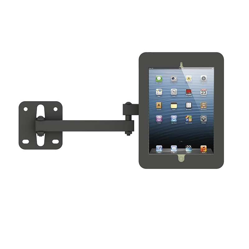High Quality Folding Wall Mount Metal Tablet PC Stand Compatible With iPad