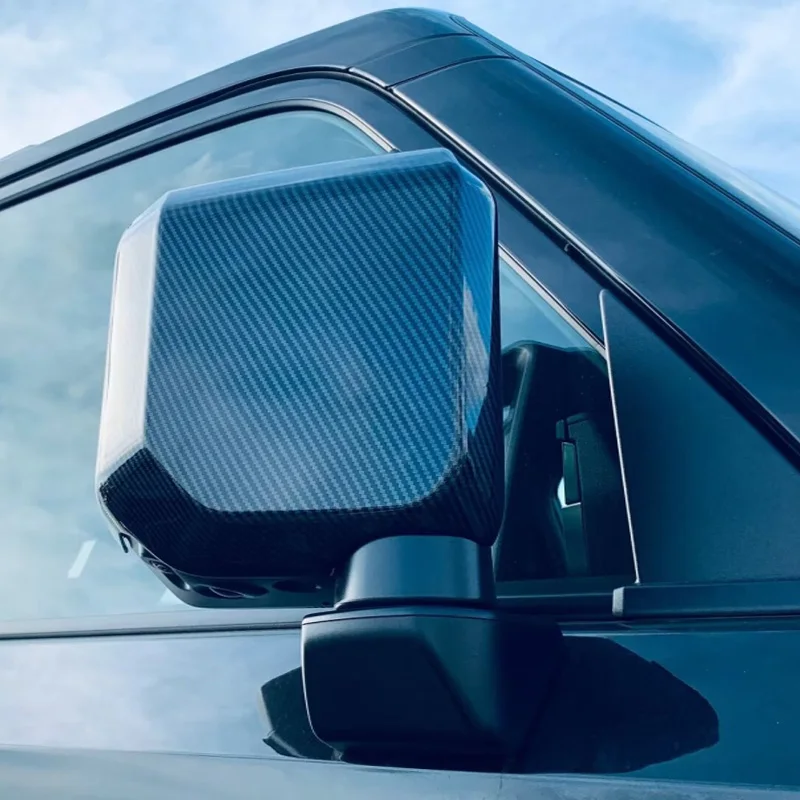 

For Toyota Land Cruiser 250 Prado LC250 2024 2025 Exterior Side Mirror Cover Rearview Mirror Cap Reverse Mirror Shell Sticker