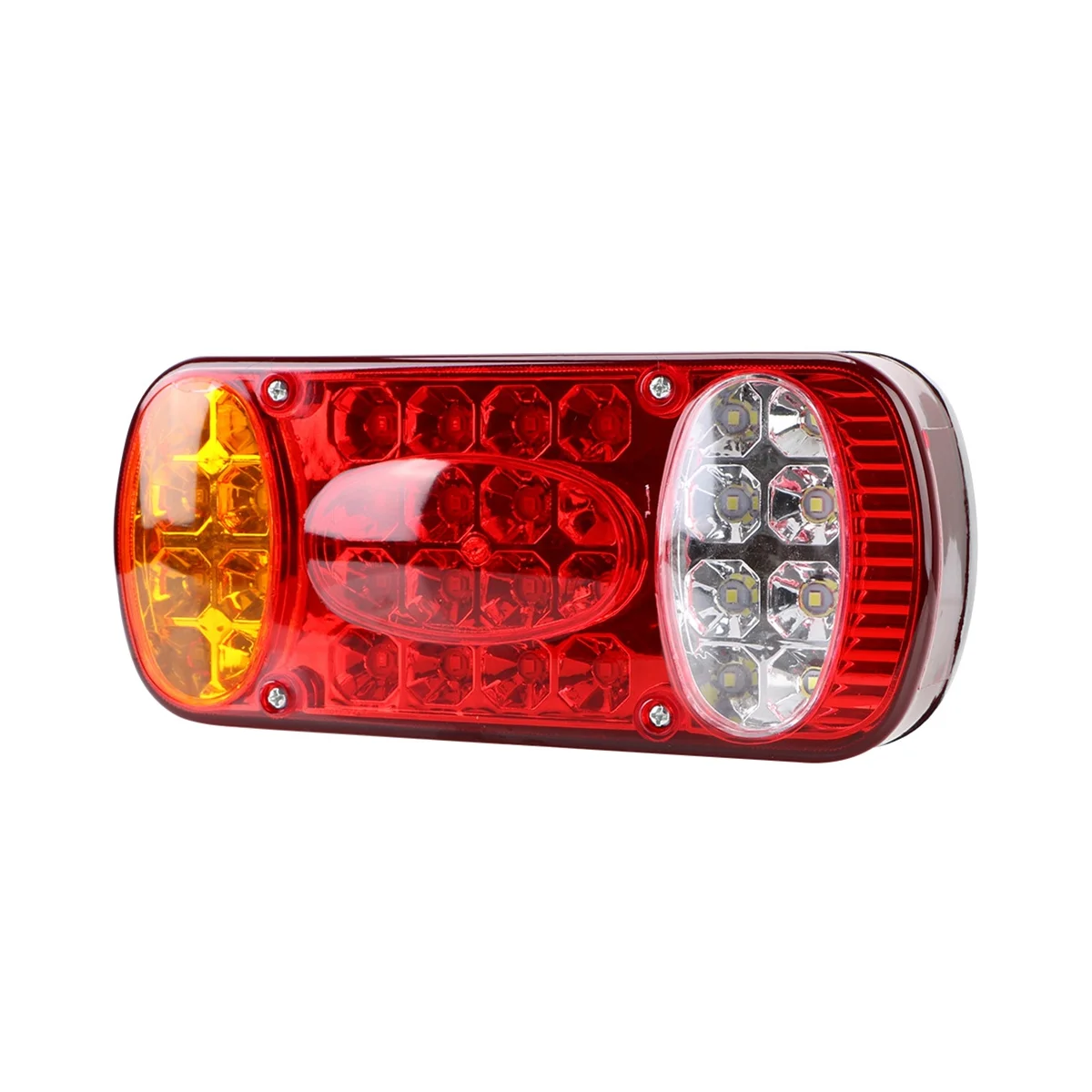 12V 32 LED Car Truck Tail Light Rear Stop Brake Lights Signal Indicator Taillight for Trailer Truck Lorry Van UTE 1PCS