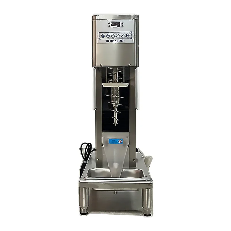 

For Full Automatic Type Mixing Favors Design Ice Cream Fruit Swirl Freezer Blender Machine Price
