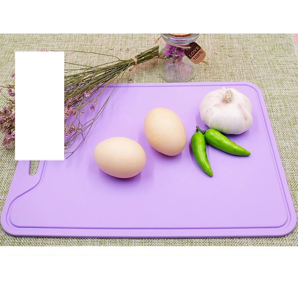 

Silicone Cutting Board Mats Set Premium Colored Chopping Board Reversible Eco Friendly Heat Resistant BPA