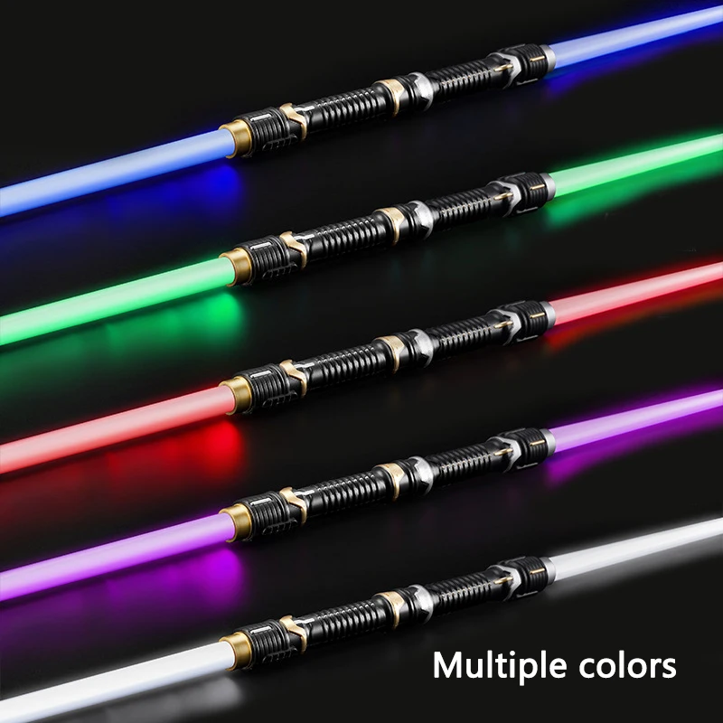 جديد Lightsaber LED ليزر السيف الهذيان تأثيري ضوء عصا الاطفال الهدايا لعبة باردة قوة FX FOC الناسف اللعب