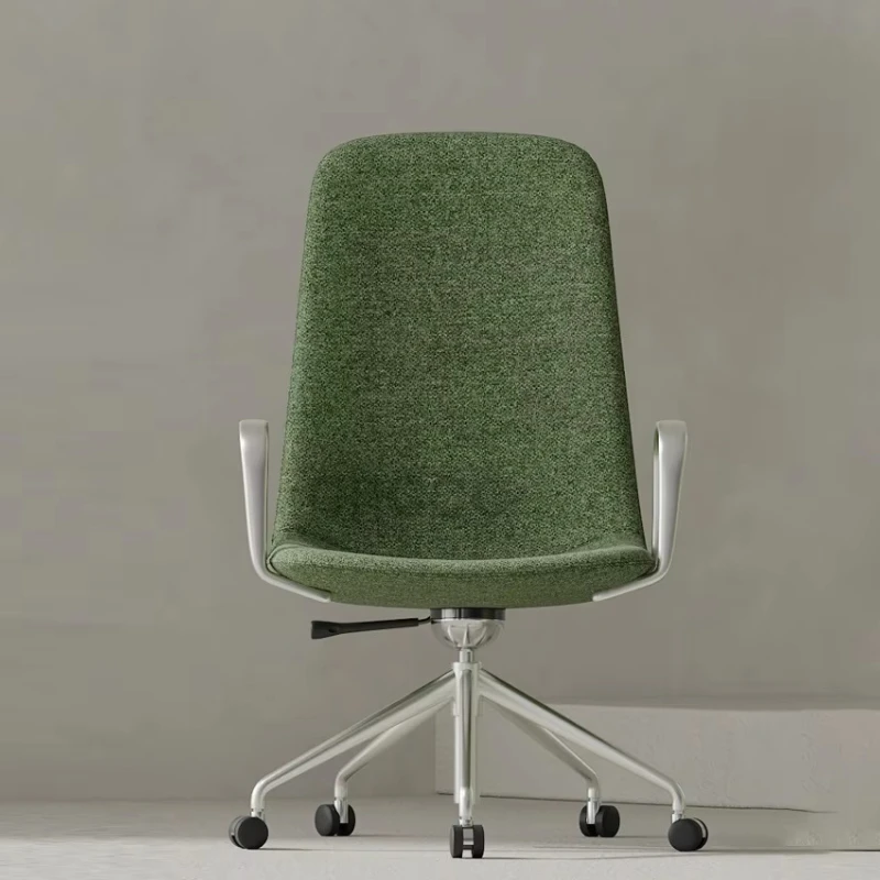 Modern Fabric Leather Padded Twisted Height Adjustable Office Chair